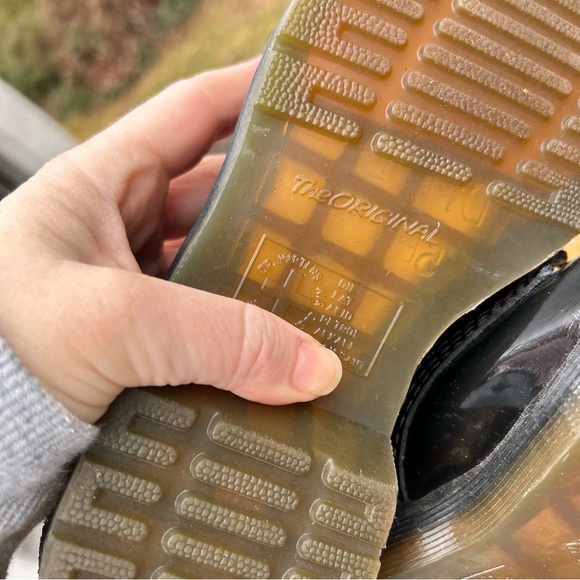 Dr. Martens Patent Leather 1460 8 Eye Women's Boot - Picture 7 of 9